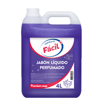 JABON LIQUIDO PERFUMADO 4L- CLEAN