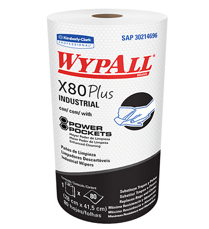 PAÑOS WYPALL X80 PLUS - KLEENGUARD